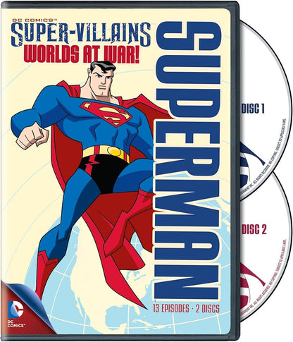 DC Super Villains Superman: Worlds At War! (DVD)