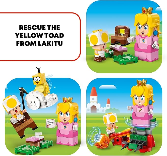 LEGO 71441 Super Mario Adventures with Interactive LEGO Peach (LEGO)