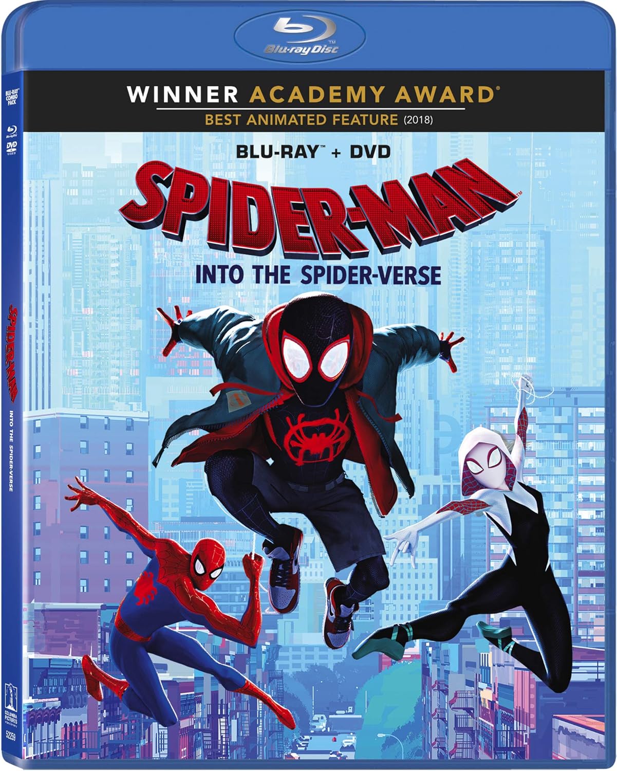 Spider-Man: Into the Spider-verse (Blu-Ray + DVD) (Pre-Owned)