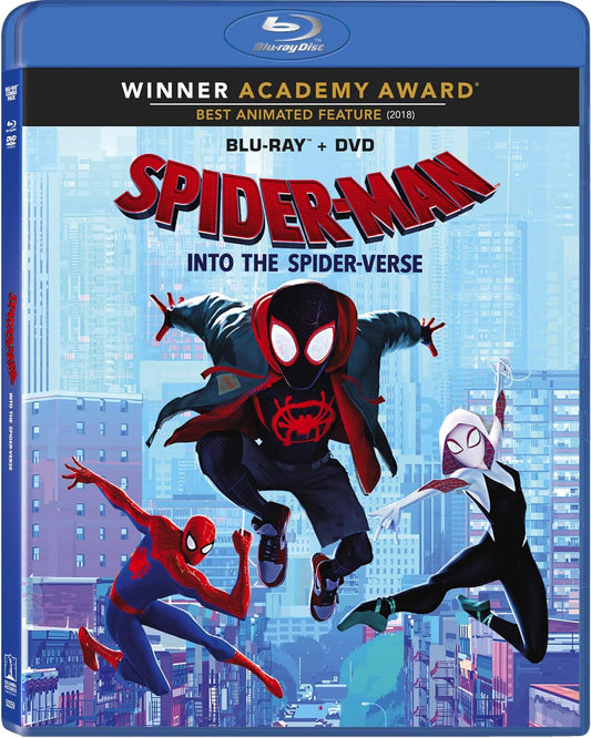 Spider-Man: Into the Spider-verse (Blu-Ray + DVD) (Pre-Owned)