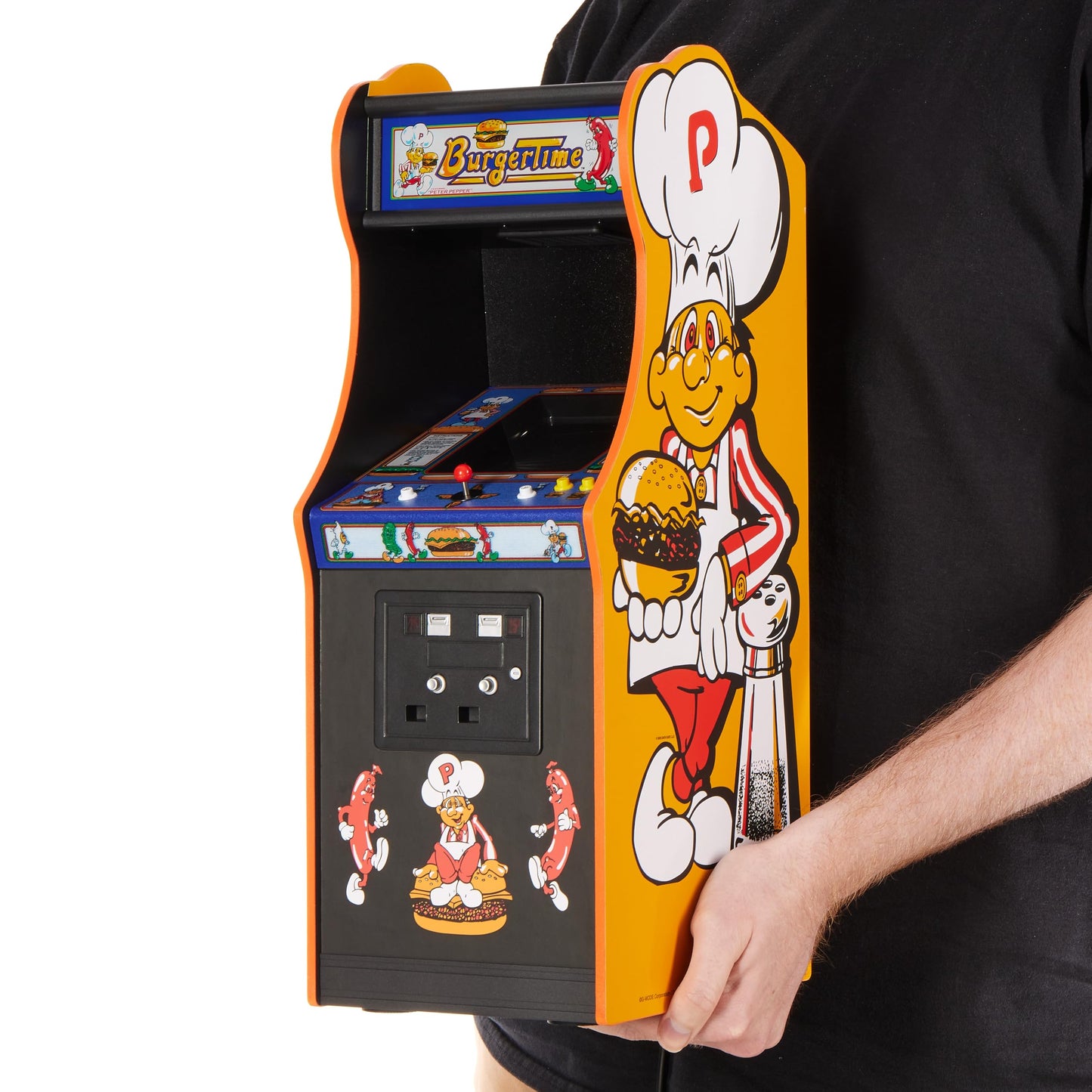 Quarter Arcades Data East BurgerTime 1/4 Scale Arcade Cabinet (Arcade)