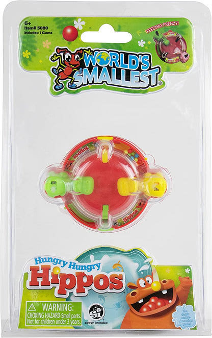 World Smallest Games - Hungry Hungry Hippos (Toys)