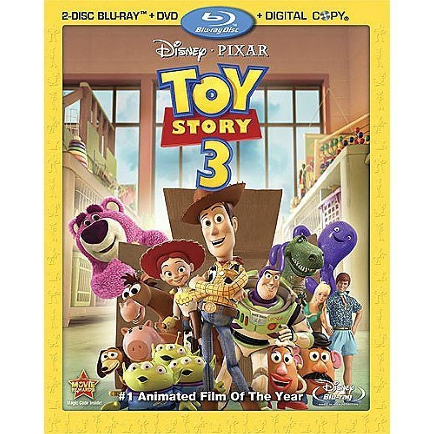 Toy Story 3 4 Disc Set (BLU-RAY + DVD) (Pre-Owned)