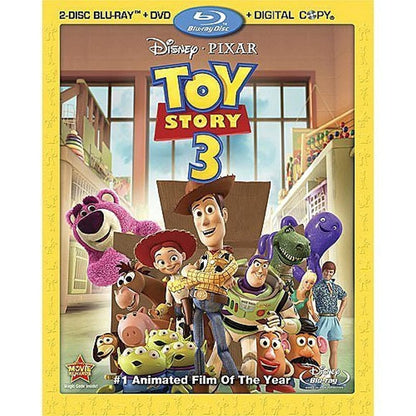 Toy Story 3 4 Disc Set (BLU-RAY + DVD) (Pre-Owned)