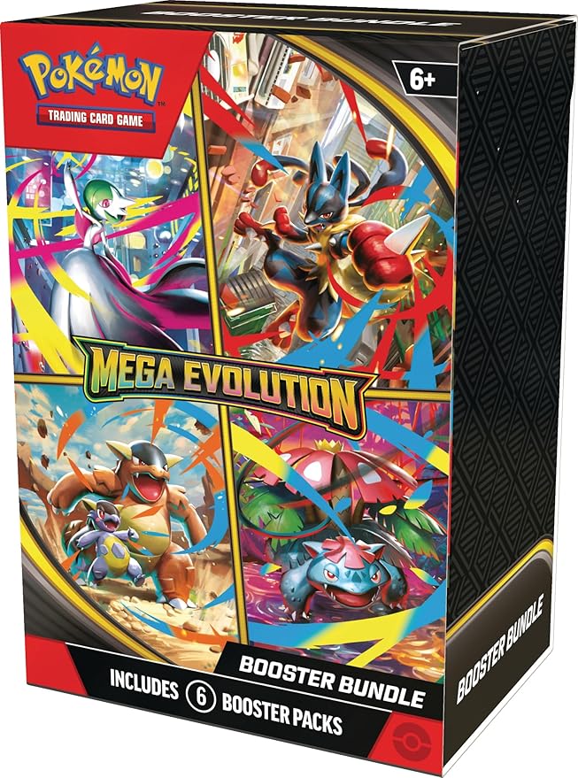 Pokemon TCG: Mega Evolution 01- Booster Bundle (TCG)