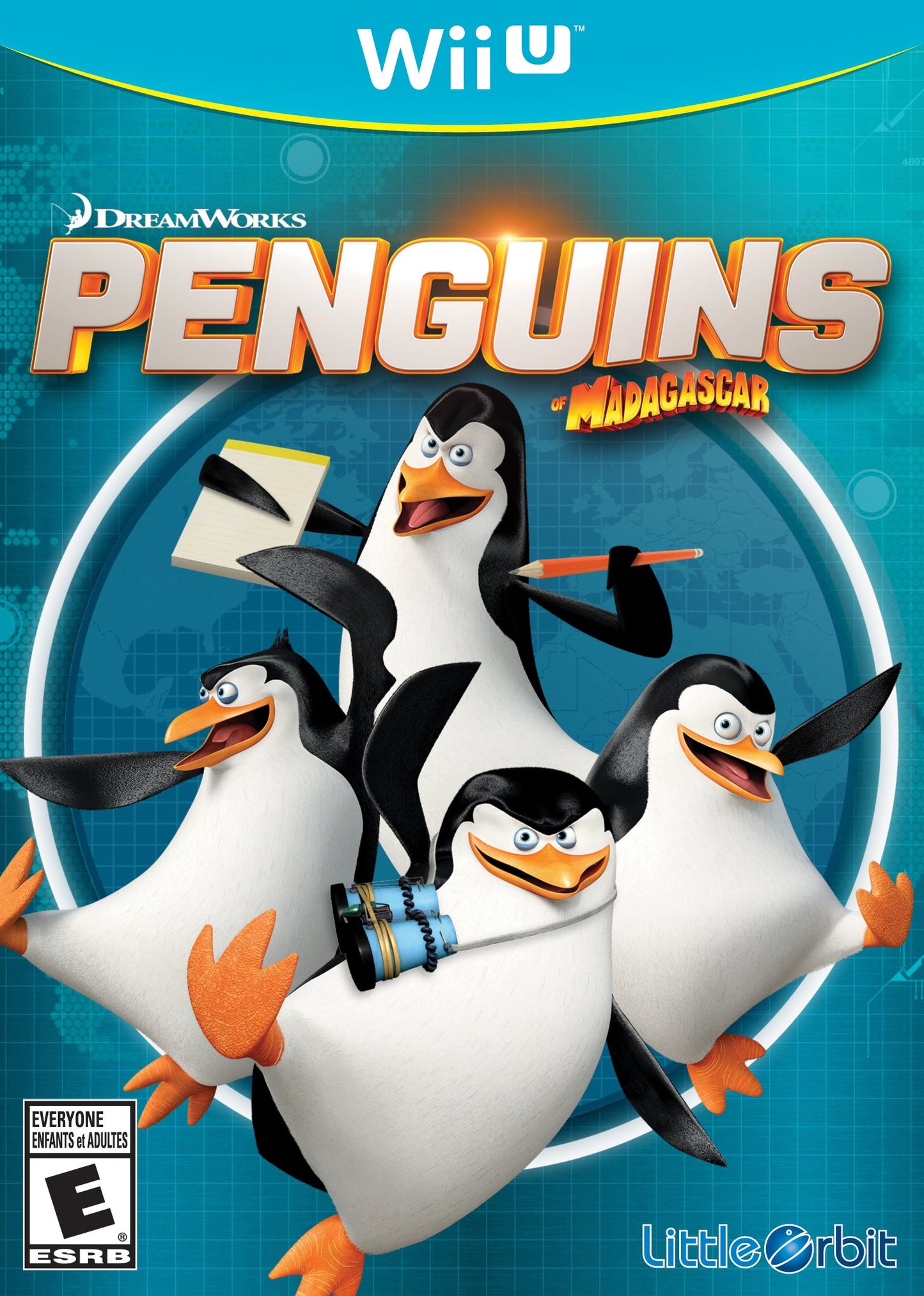 Dreamworks: Penguins Of Madagascar (WiiU)