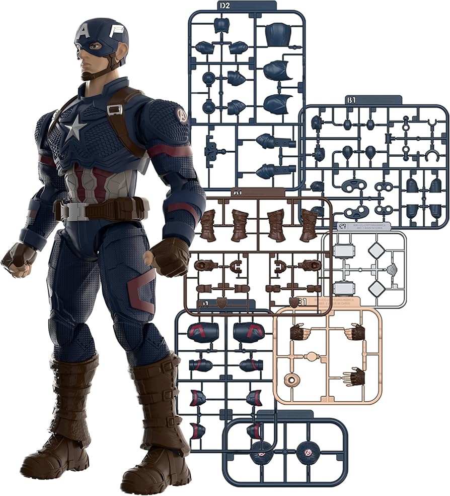 Blokees - Marvel Infinity Saga - Champion Class - 03: Captain America Model Kit (Toys)