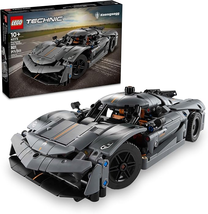 LEGO 42173 Koenigsegg Jesko Absolut Grey Hypercar (LEGO)
