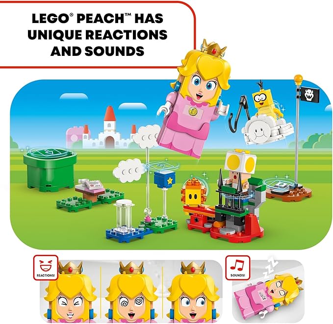 LEGO 71441 Super Mario Adventures with Interactive LEGO Peach (LEGO)