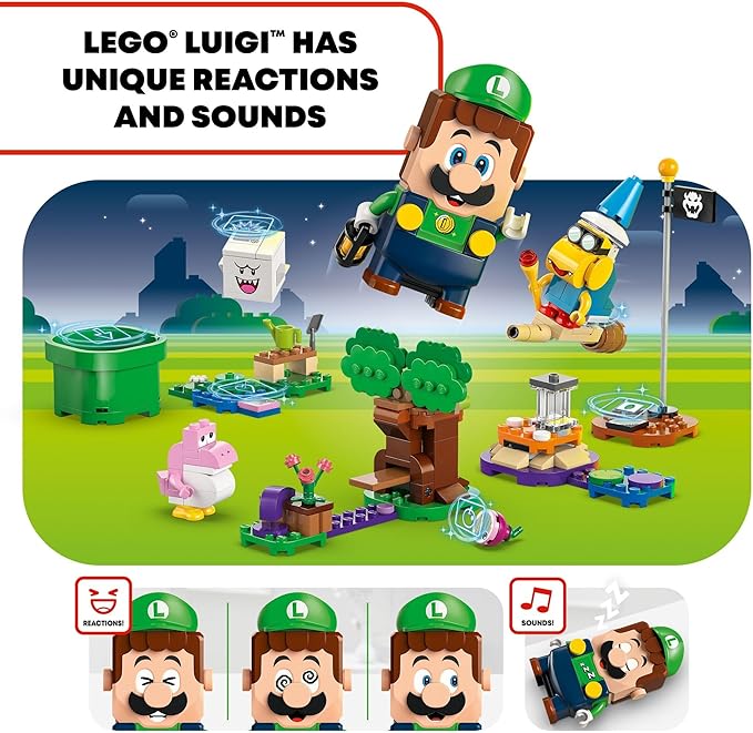 LEGO 71440 Super Mario Adventures with Interactive LEGO Luigi (LEGO)