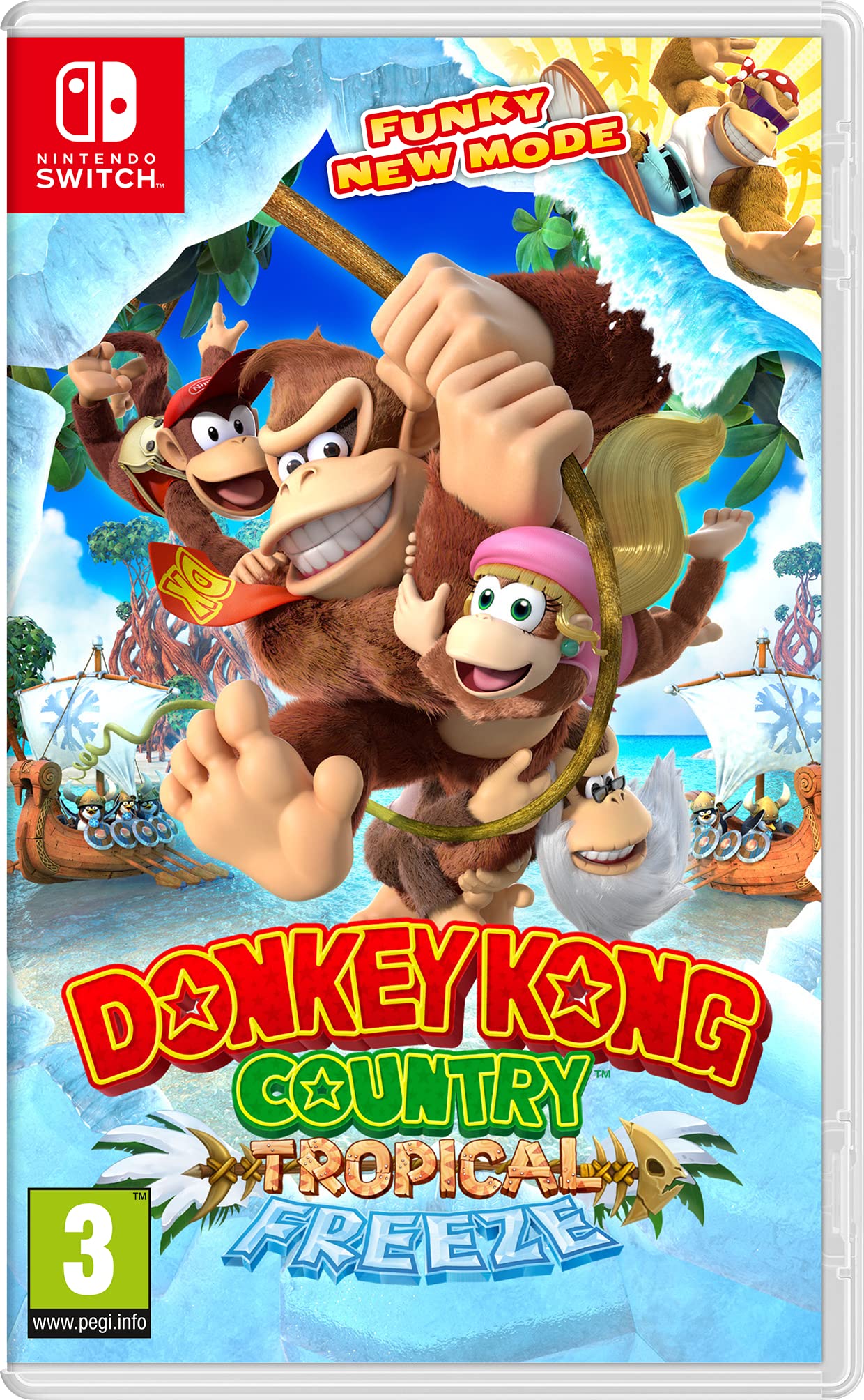 Donkey Kong Country: Tropical Freeze (European Import) (Nintendo Switch)