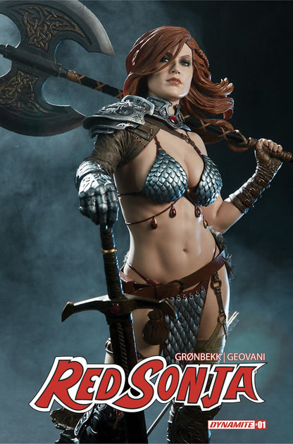 Red Sonja 2023 #1 O 1:15 Sideshow Statue Variant (07/19/2023) Dynamite