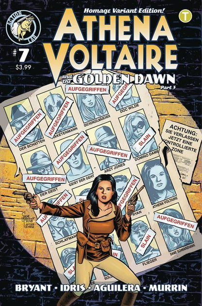 ATHENA VOLTAIRE 2018 ONGOING #7 Action Lab Jason Millet Uncanny X-Men 141 Homage Variant (03/06/2019)