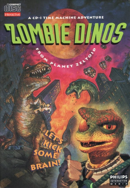 Zombie Dinos From Planet Zeltoid [Long box]