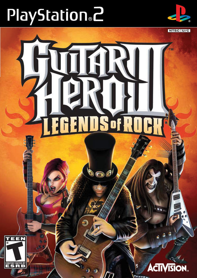 Guitar Hero III Legends of Rock with Kramer Guitar Controller (PlayStation 2)