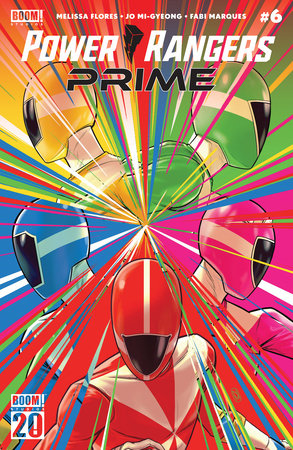 Power Rangers Prime #6 B Nimit Malavia Variant (04/30/2025) Boom
