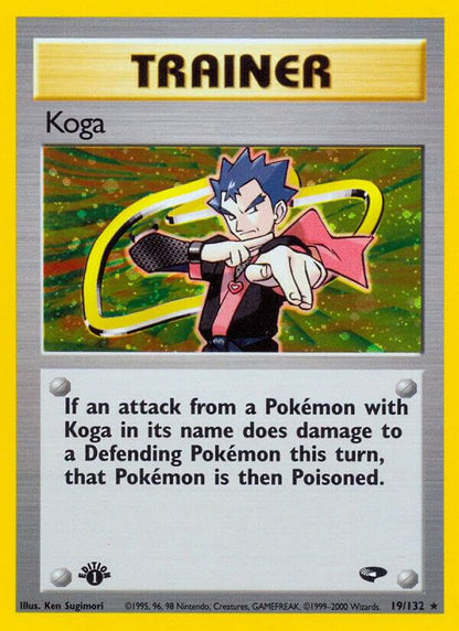 Pokemon TCG: Koga - Gym Challenge Holofoil (TCG)