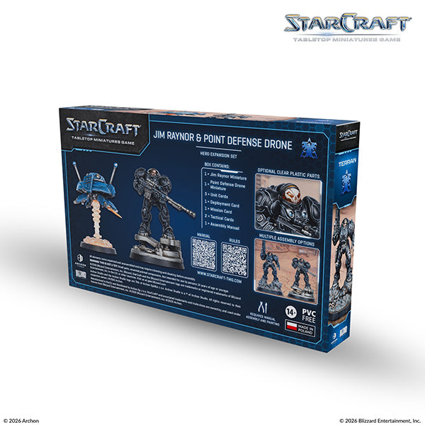 StarCraft TMG: Terran- Jim Raynor (Raynor'S Raiders), Hero Expansion Set (Starcraft)