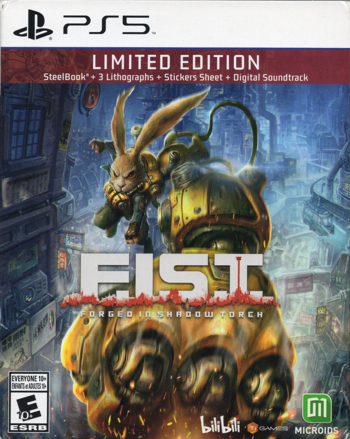 J2games F.I.S.T. Forged in Shadow Torch Limited Edition SteelBook (PlayStation ...