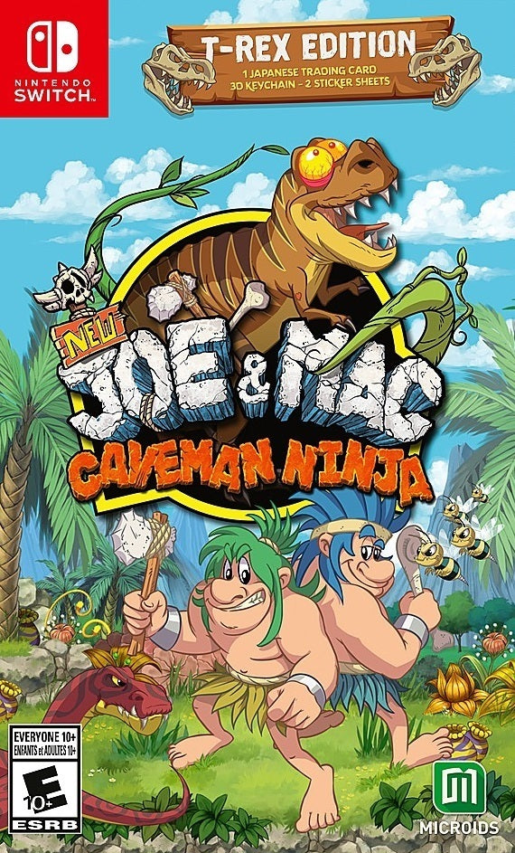 Joe y Mac: Ninja cavernícola (Nintendo Switch)