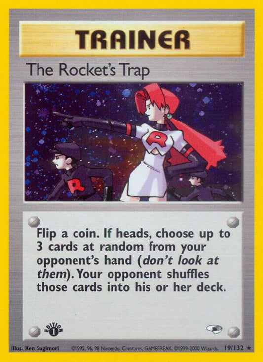 Pokemon TCG: The Rocket's Trap - Gym Heroes 1st Edition (TCG)