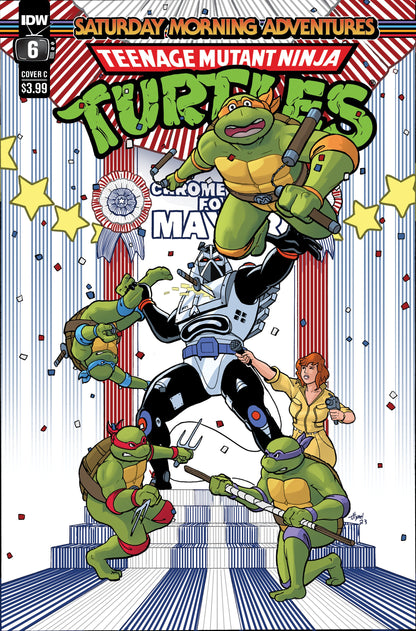 Teenage Mutant Ninja Turtles Tmnt Saturday Morning Adv 2023 #6 C Hymel Variant (10/25/2023) Idw