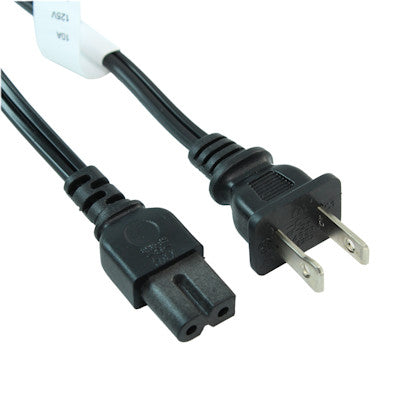 Generic Polarized Figure 8 Universal Power Cord (MultiSystem)