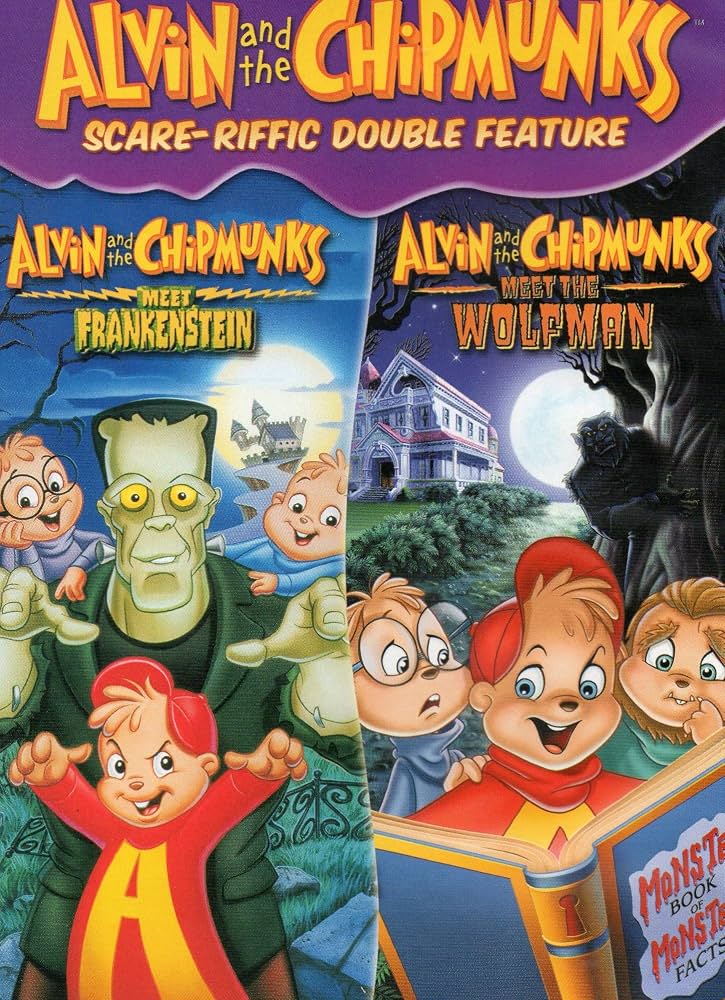 Alvin and the Chipmunks: Scare-Riffic Double Feature (DVD)