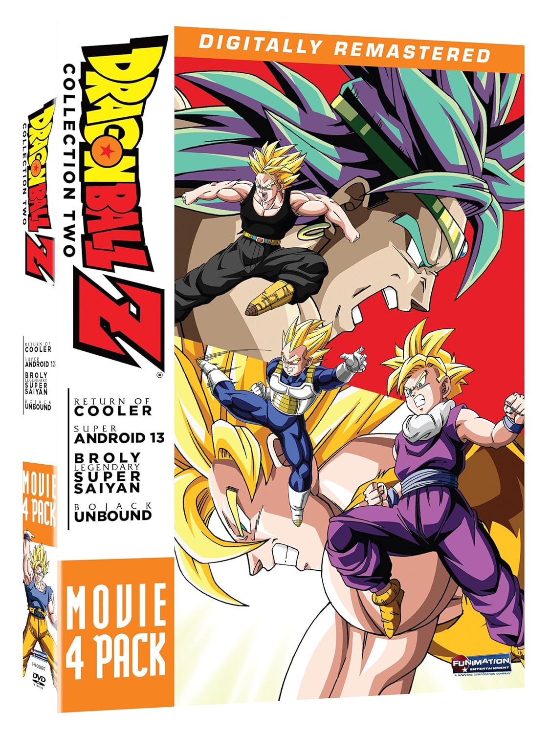 Dragon Ball Z - Movie 4-Pack: Collection 2 (DVD)