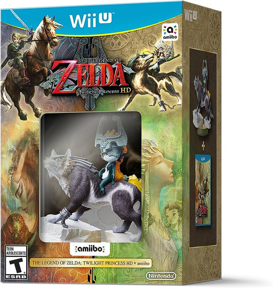 The Legend of Zelda: Twilight Princess HD + Wolf Link Amiibo (WiiU)