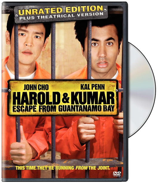 Harold and Kumar Escape From Guantanamo Bay Unrated Edition (DVD) (Pre-Owned)