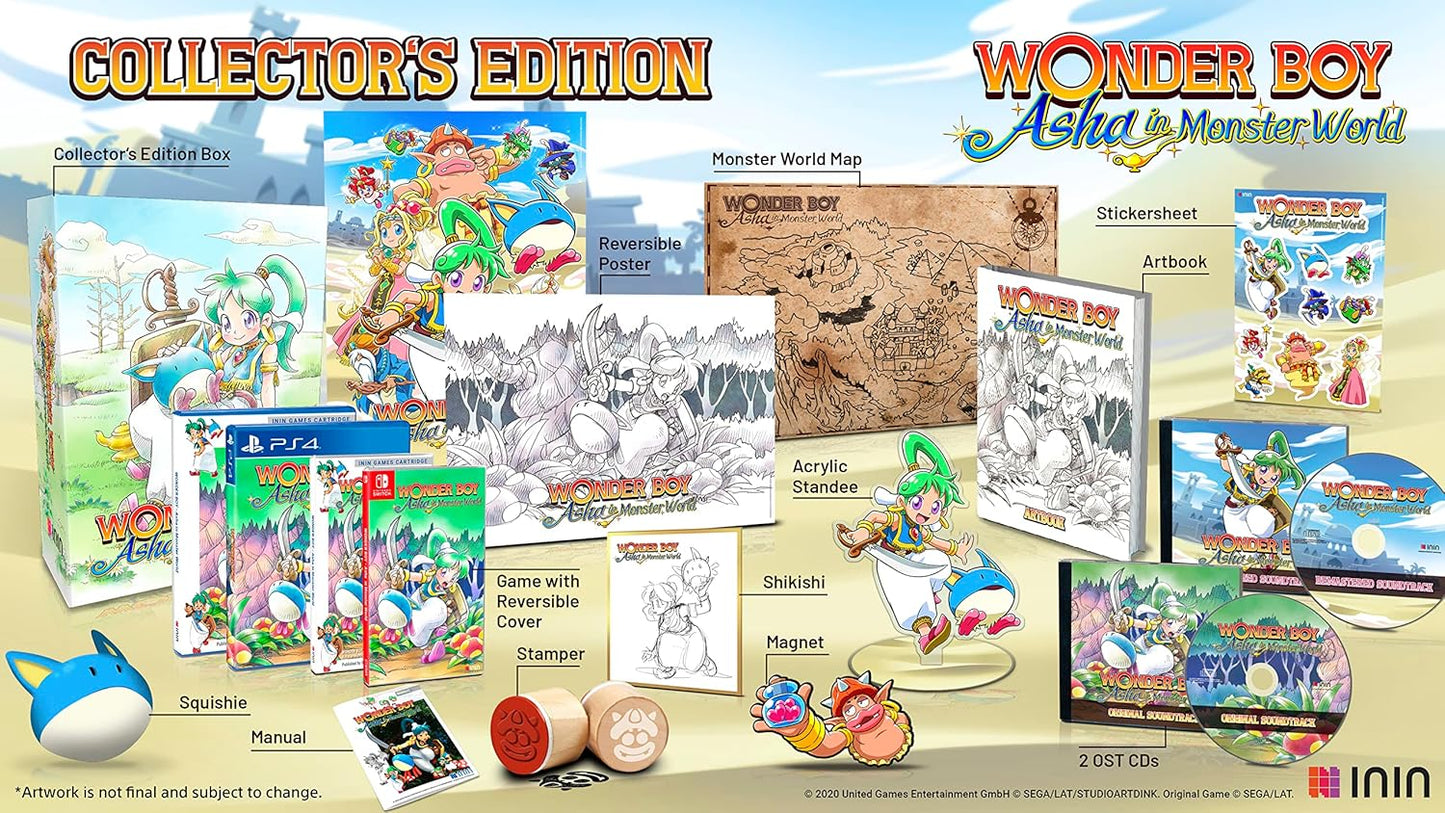 Wonder Boy: Asha en Monster World (Nintendo Switch)