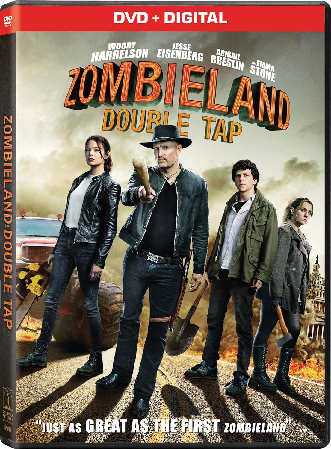Zombieland: Double Tap Widescreen (DVD) (Pre-Owned)