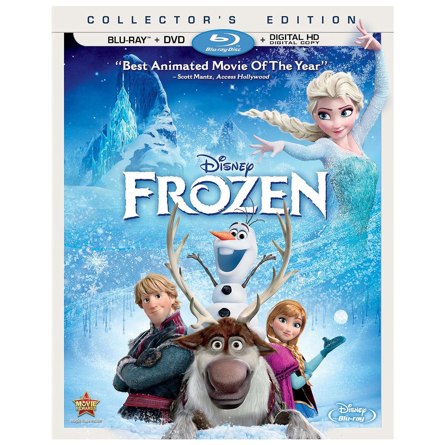 Frozen Widescreen Collector's Edition (BLU-RAY + DVD) (Pre-Owned)