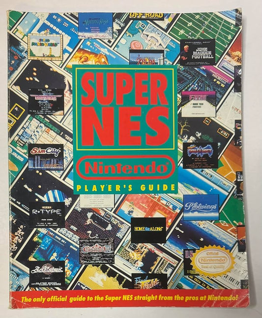 1992 Official Nintendo Super NES Player's Guide (Books)