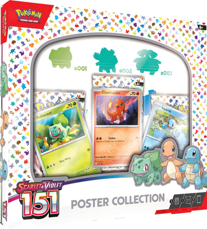 Pokemon TCG: Scarlet & Violet 3.5 151 Poster Collection (Toys)