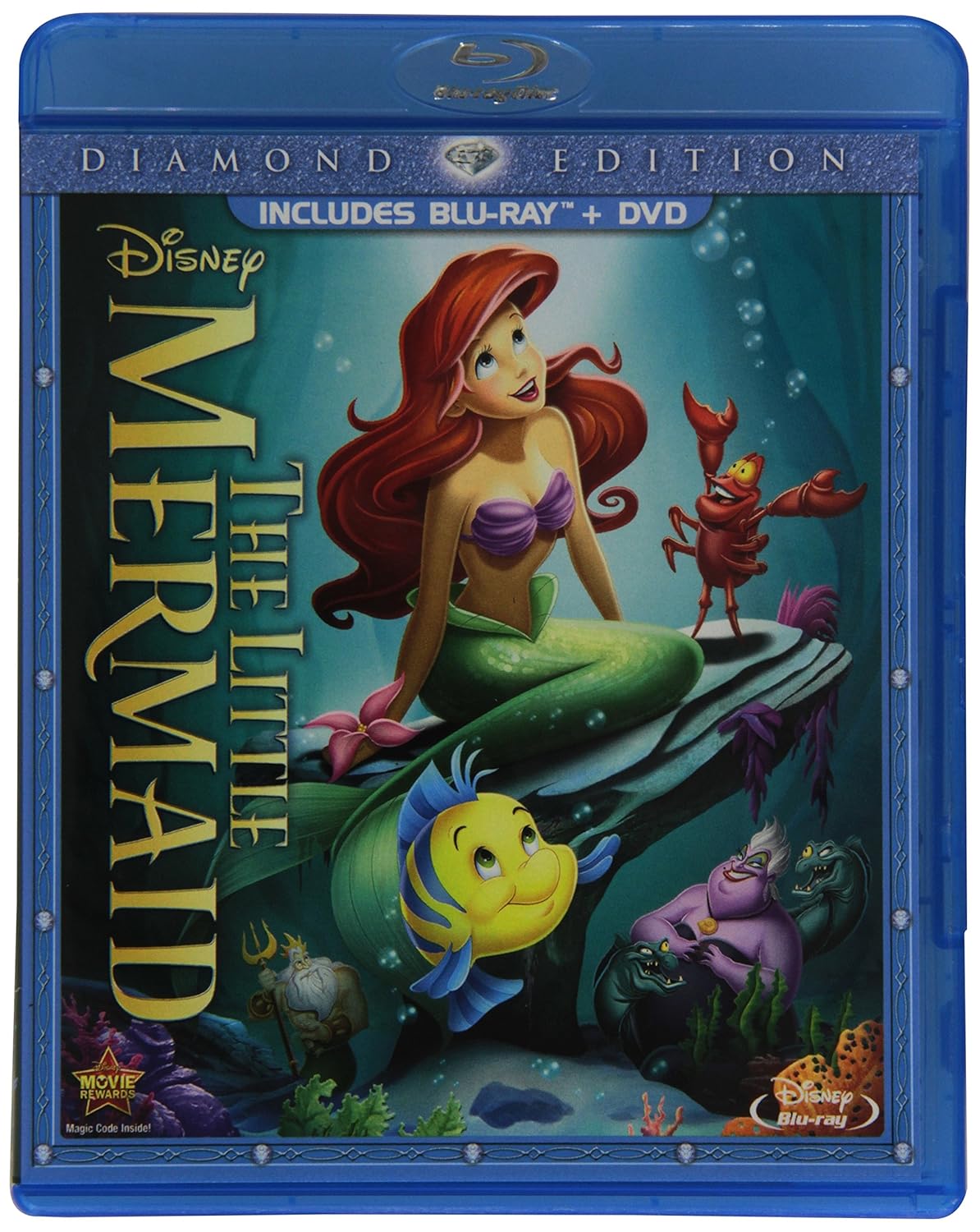 The Little Mermaid Diamond Edition (Blu-Ray + DVD) (Pre-Owned)