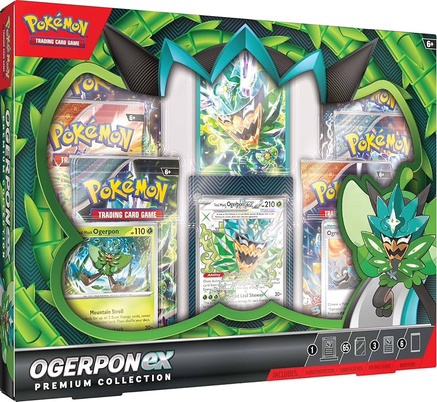 Pokemon TCG: Masks of Ogerpon Premium Collection Case (TCG)
