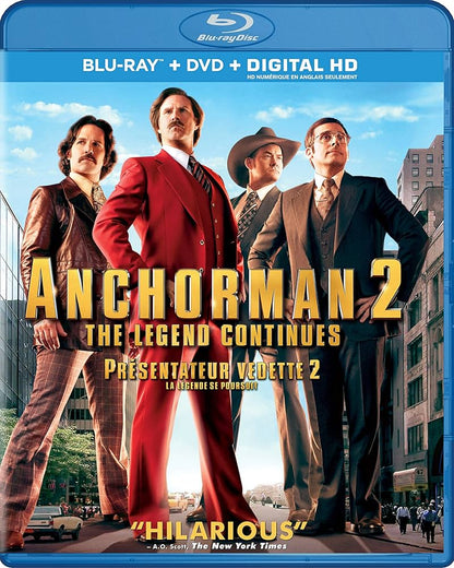Anchorman 2: The Legend Continues [Unrated] (Pre-Owned) (BLU-RAY)