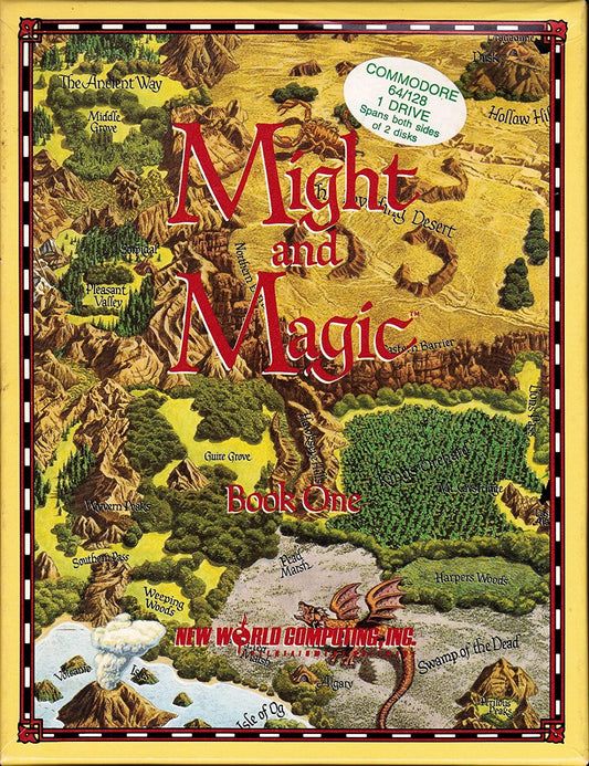 Might and Magic Book One Secret of the Inner Sanctum (Commodore 64/128)