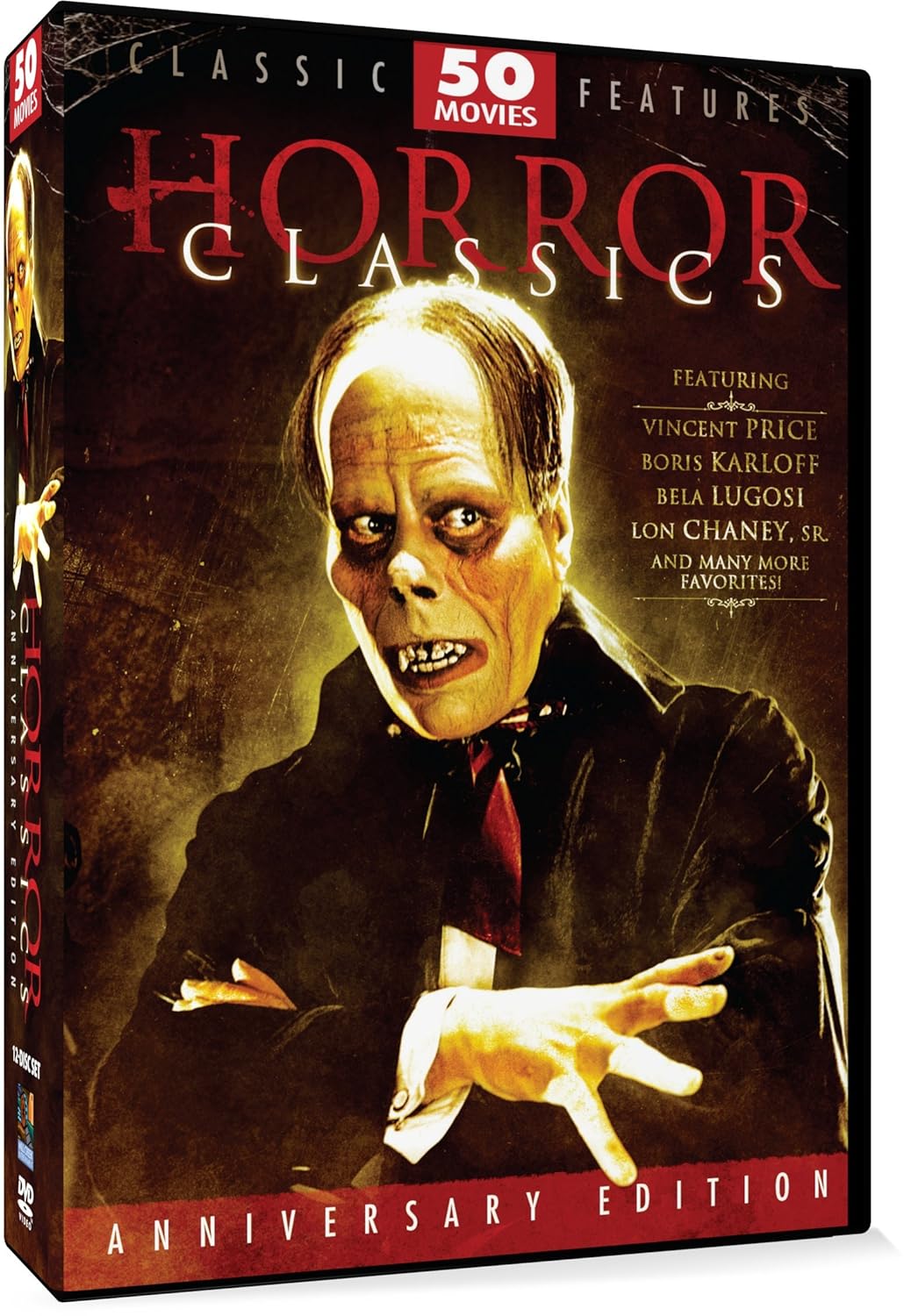 Horror Classics 50 Movie Megapack Anniversary Edition (DVD) (Pre-Owned)