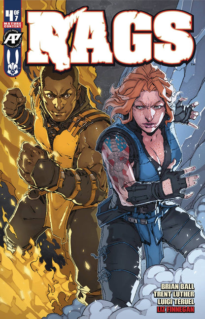 RAGS #4 B Antarctic Press Luigi Teruel Cosplay Variant (MR) (01/30/2019)