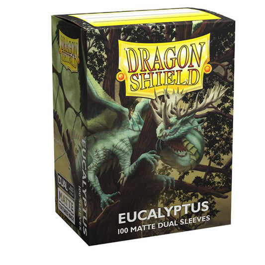Dragon Shield Sleeves: Standard Dual Matte Eucalyptus 'Lehel' 100 ct. (TCG)