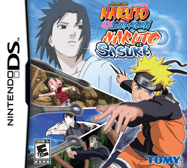 Naruto Shippuden: Naruto vs Sasuke (Nintendo DS)
