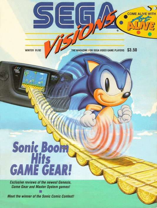 Sega Visions Winter 91/92 Issue #7 (Books)