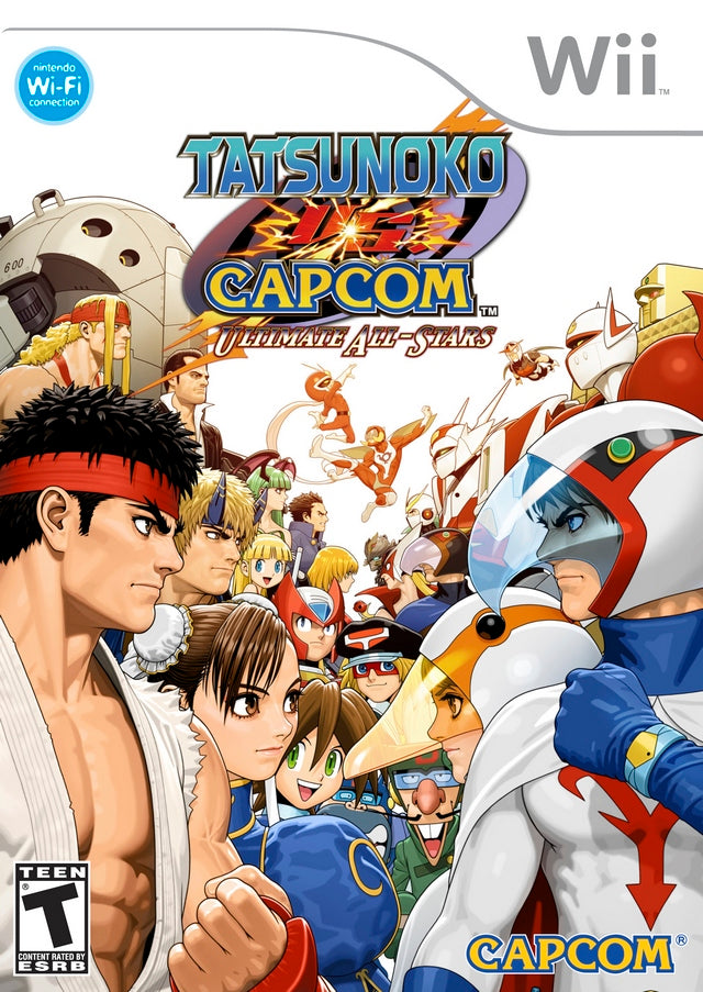 Tatsunoko vs. Capcom: Ultimate All Stars Fight Stick Bundle (Wii)