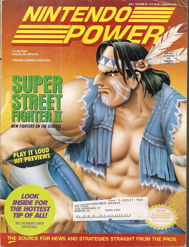 Nintendo Power Volume 62 [Subscriber Copy] (Books)
