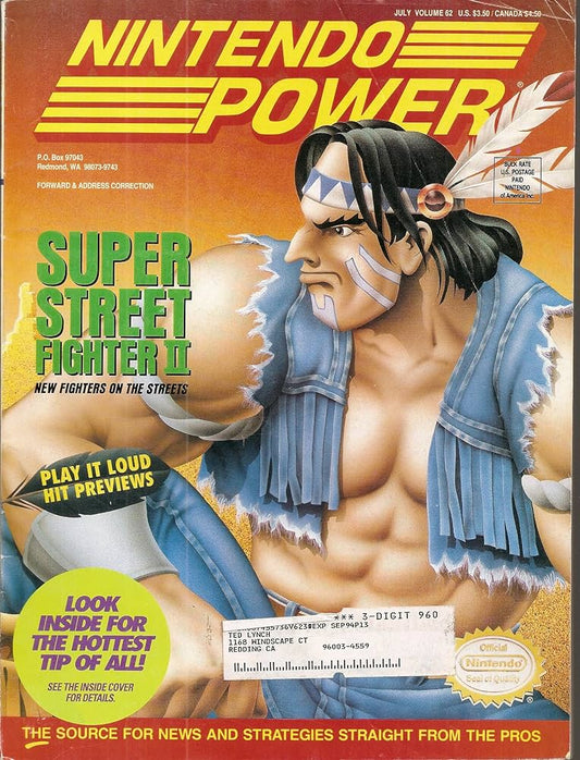Nintendo Power Volume 62 [Subscriber Copy] (Books)