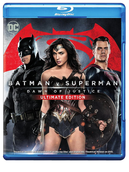 Batman v Superman: Dawn of Justice (Ultimate Edition) Widescreen (BLU-RAY + DVD) (Pre-Owned)