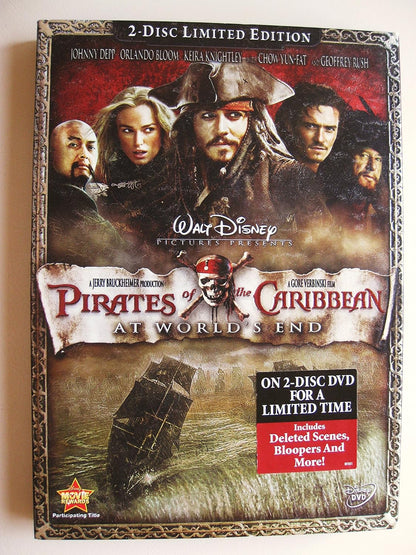 Pirates of the Caribbean: At World's End (2-Disc Limited Edition) Widescreen (DVD) (Pre-Owned)